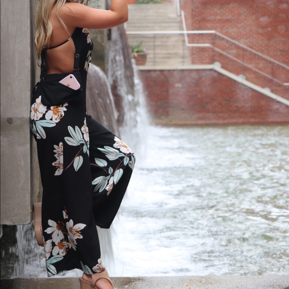 Floral Jumpsuit